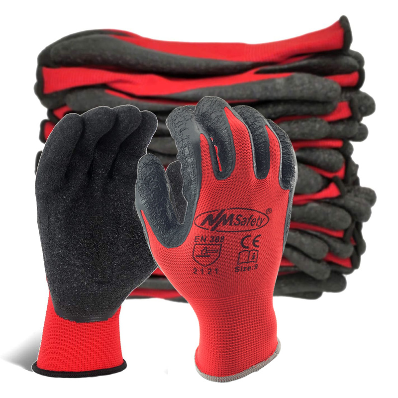 Nitrile Mechanic Glove - 24Pieces/12 Pairs Garden Working Nitrile Rubber