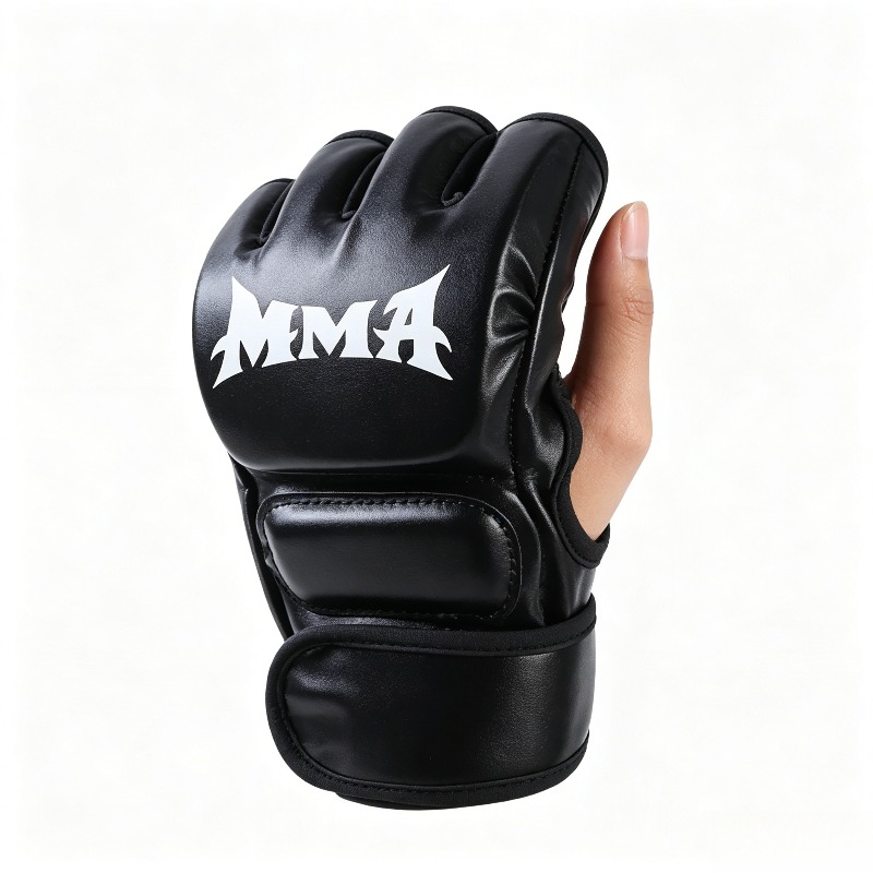 Motorcycle Glove Knuckle - Half Finger Professional Boxing Training Gloves