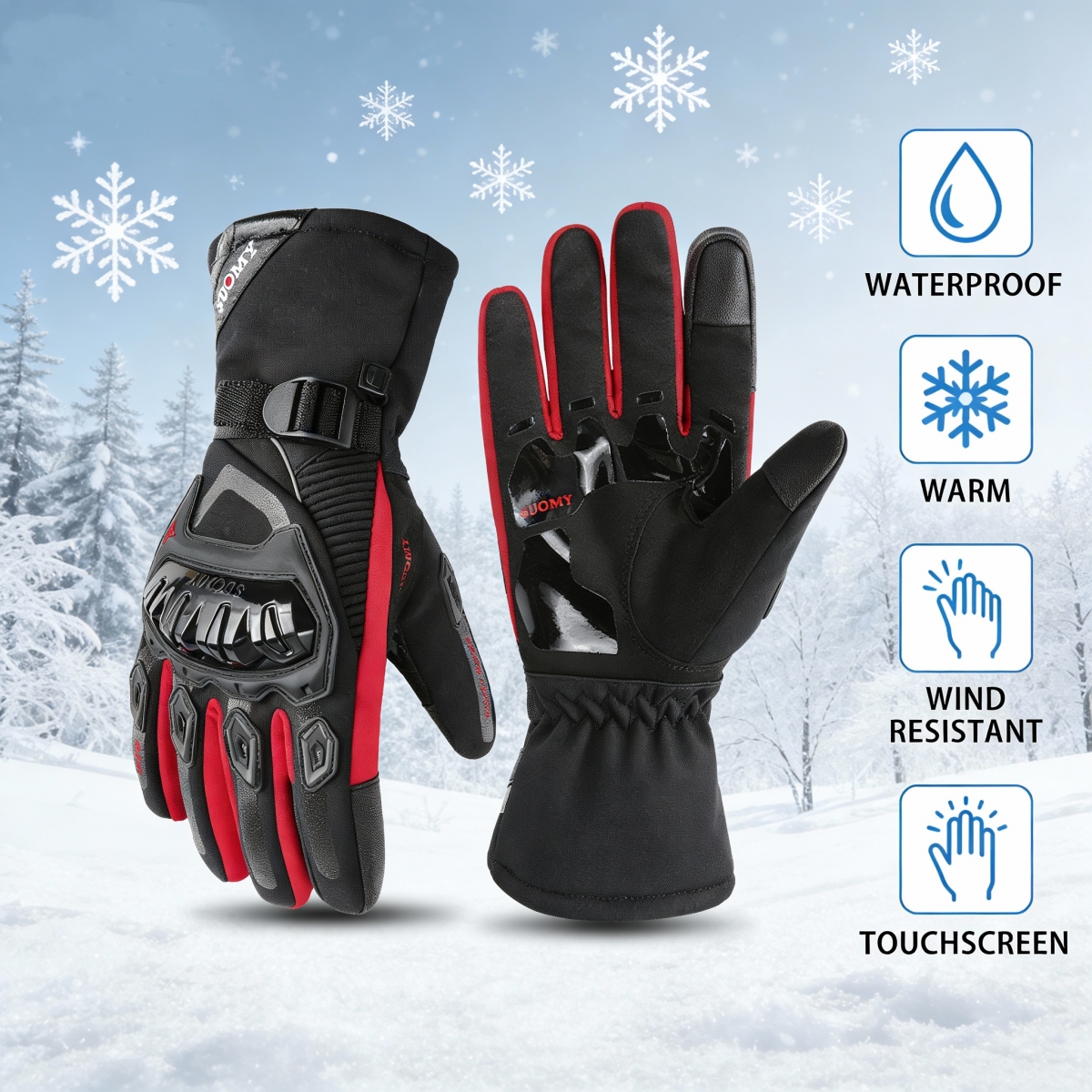 Winter Waterproof Motorcycle G - Winter Glove Insulated recensione e prezzo