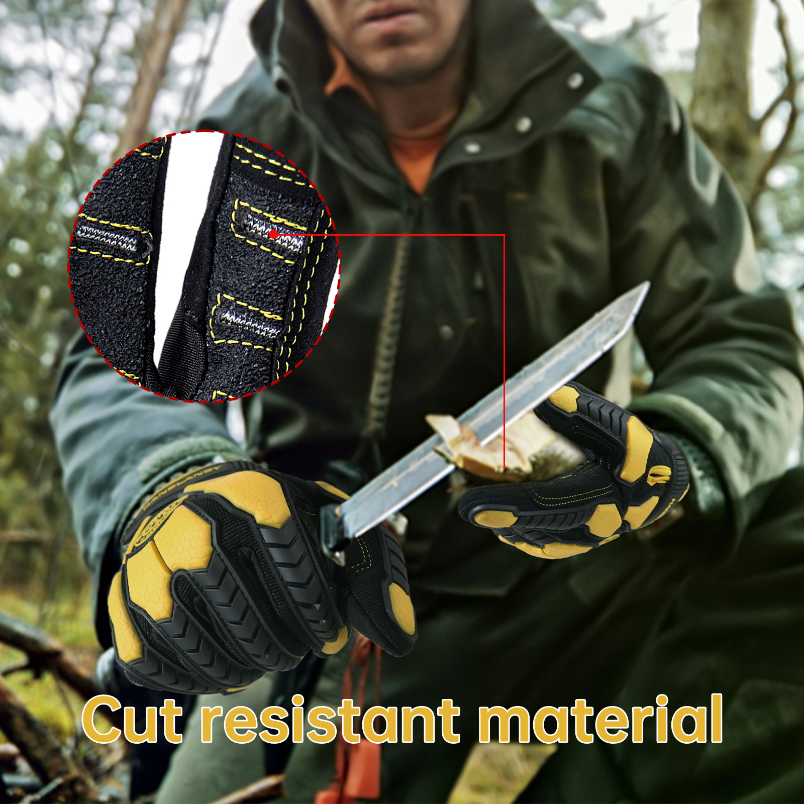 Heavy Duty Work Gloves, Cut 6  - Work Glove Impact recensione e prezzo