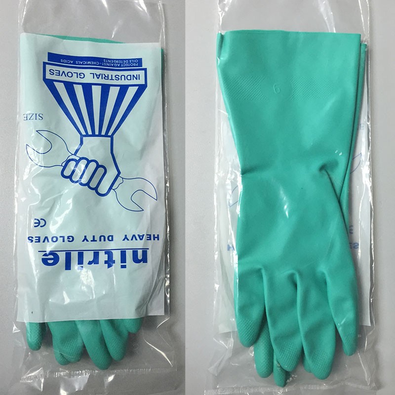 8Pieces/4 Pairs Oil-proof Long - Nitrile Mechanic Glove recensione e prezzo