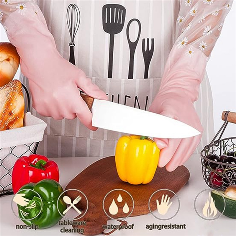 Dishwashing Cleaning Gloves 3  - Rubber Glove Cleaning recensione e prezzo