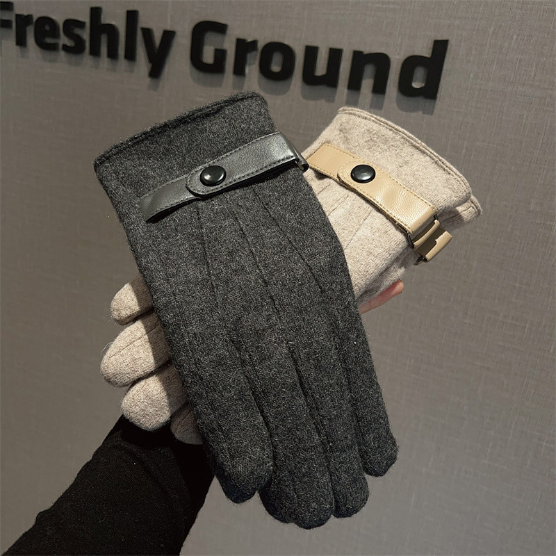 Gloves Men Wool Fleece Lined T - Wool Glove Lined recensione e prezzo