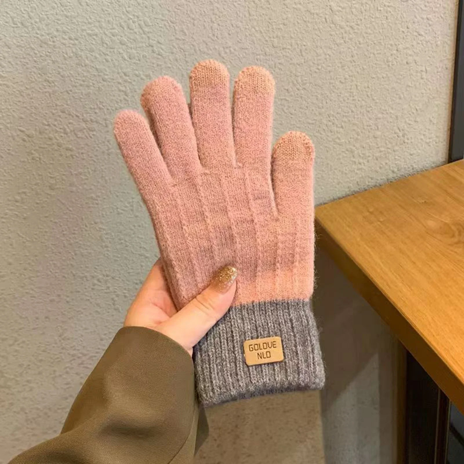 Women's Cable Knit Gloves Warm - Wool Glove Lined recensione e prezzo