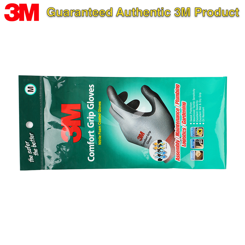 3M Work Gloves Comfort Grip We - Nitrile Mechanic Glove recensione e prezzo