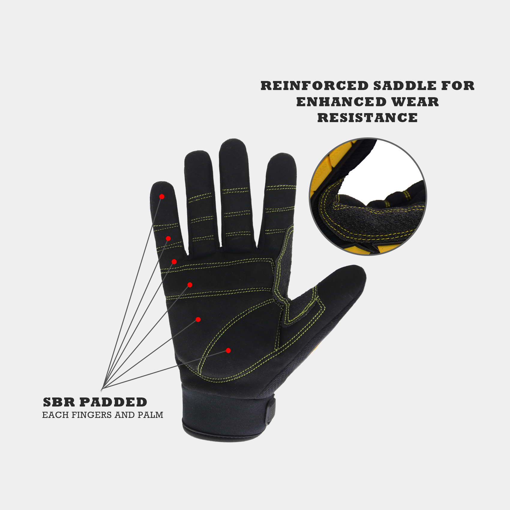 HANDLANDY Anti-Vibration Glove - Work Glove Impact recensione e prezzo