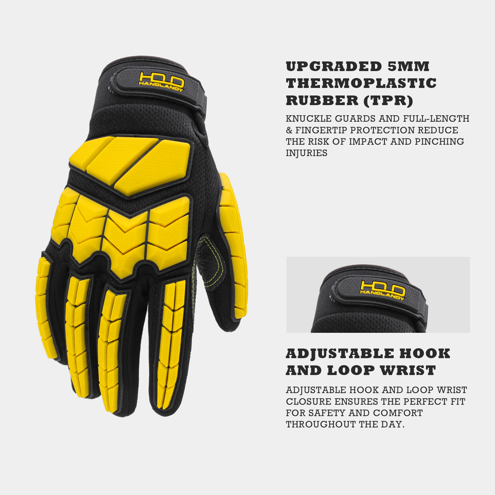 HANDLANDY Anti-Vibration Glove - Work Glove Impact recensione e prezzo