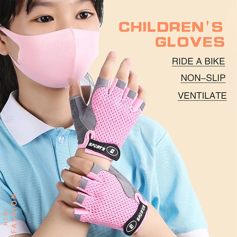 Kids Half Finger Sports Cyclin - Cycling Glove Padded recensione e prezzo
