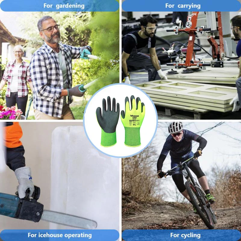 Wonder Grip Construction Glove - Nitrile Mechanic Glove recensione e prezzo
