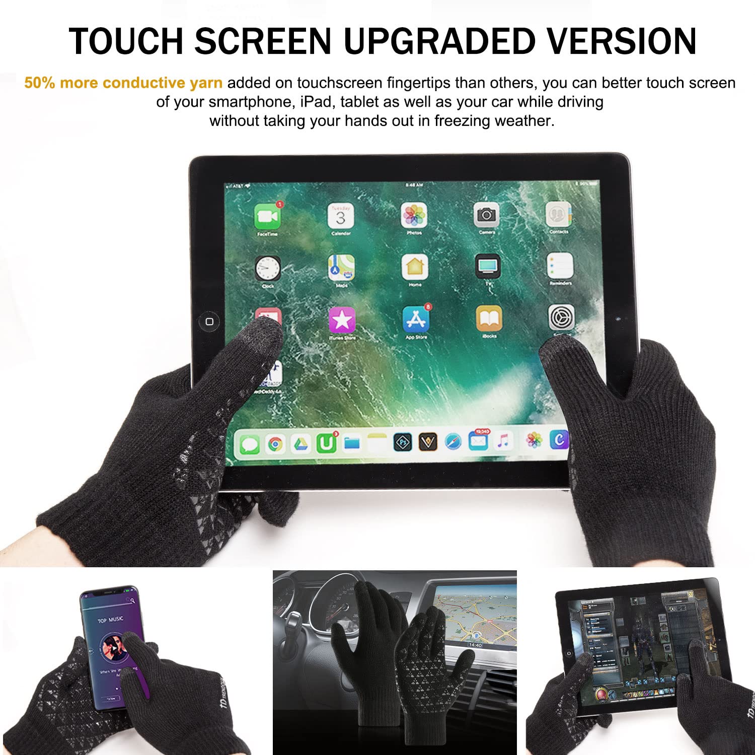 1-5Pairs Winter Outdoor Sports - Magic Touch Glove recensione e prezzo