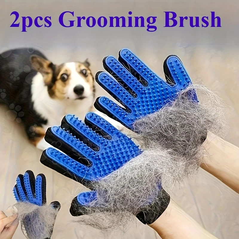 Pet Gloves Cat Grooming Gloves - Rubber Glove Cleaning recensione e prezzo