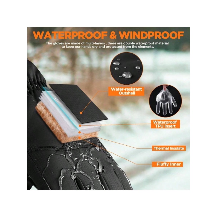 Winter Waterproof Ski Snow War - Ski Glove Waterproof recensione e prezzo