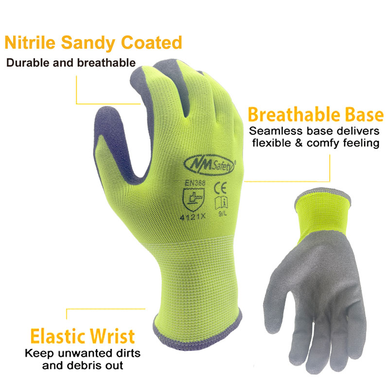 24Pieces/12 Pairs Garden Worki - Nitrile Mechanic Glove recensione e prezzo