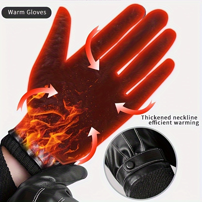 1Pair Winter Gloves Warm Drivi - Leather Driving Glove recensione e prezzo
