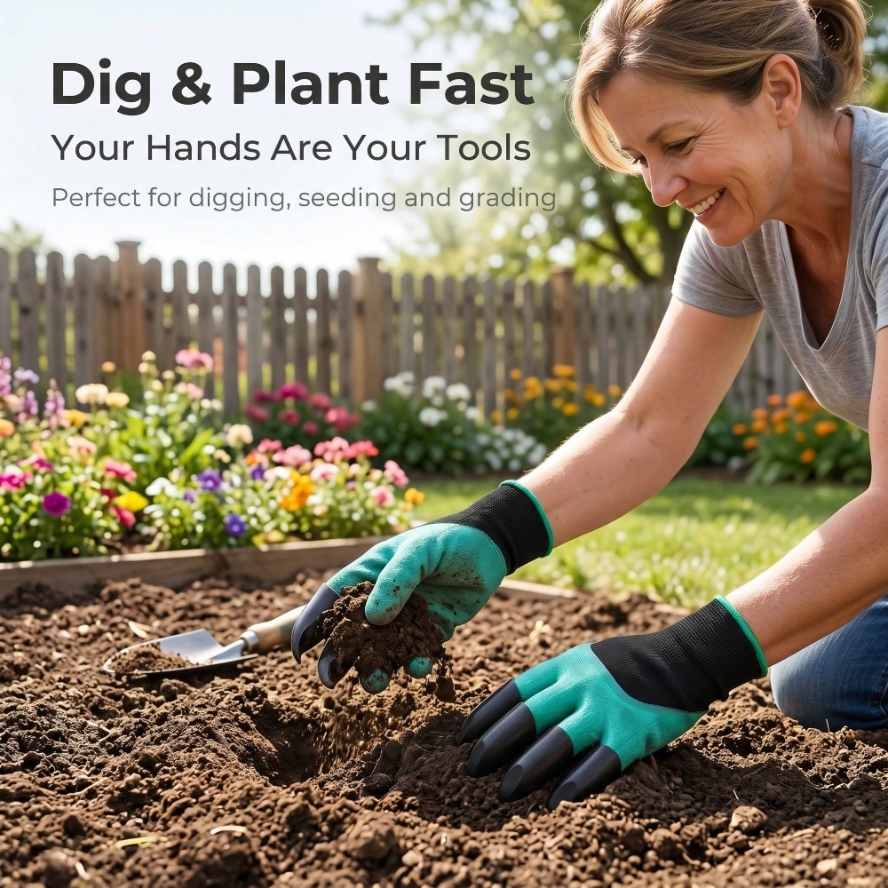 1pair Garden Genie Gloves With - Gardening Glove Waterproof recensione e prezzo