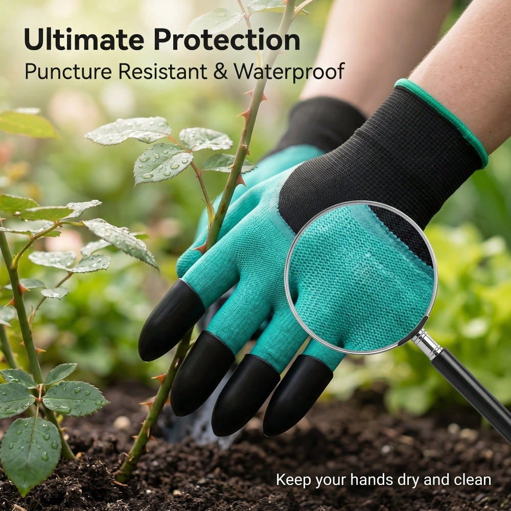 1pair Garden Genie Gloves With - Gardening Glove Waterproof recensione e prezzo