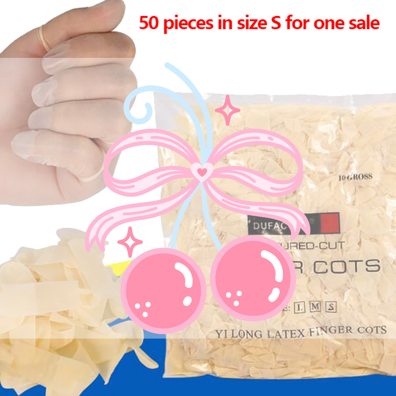 50pcs/pack Disposable Latex Fi - Latex Disposable Glove recensione e prezzo