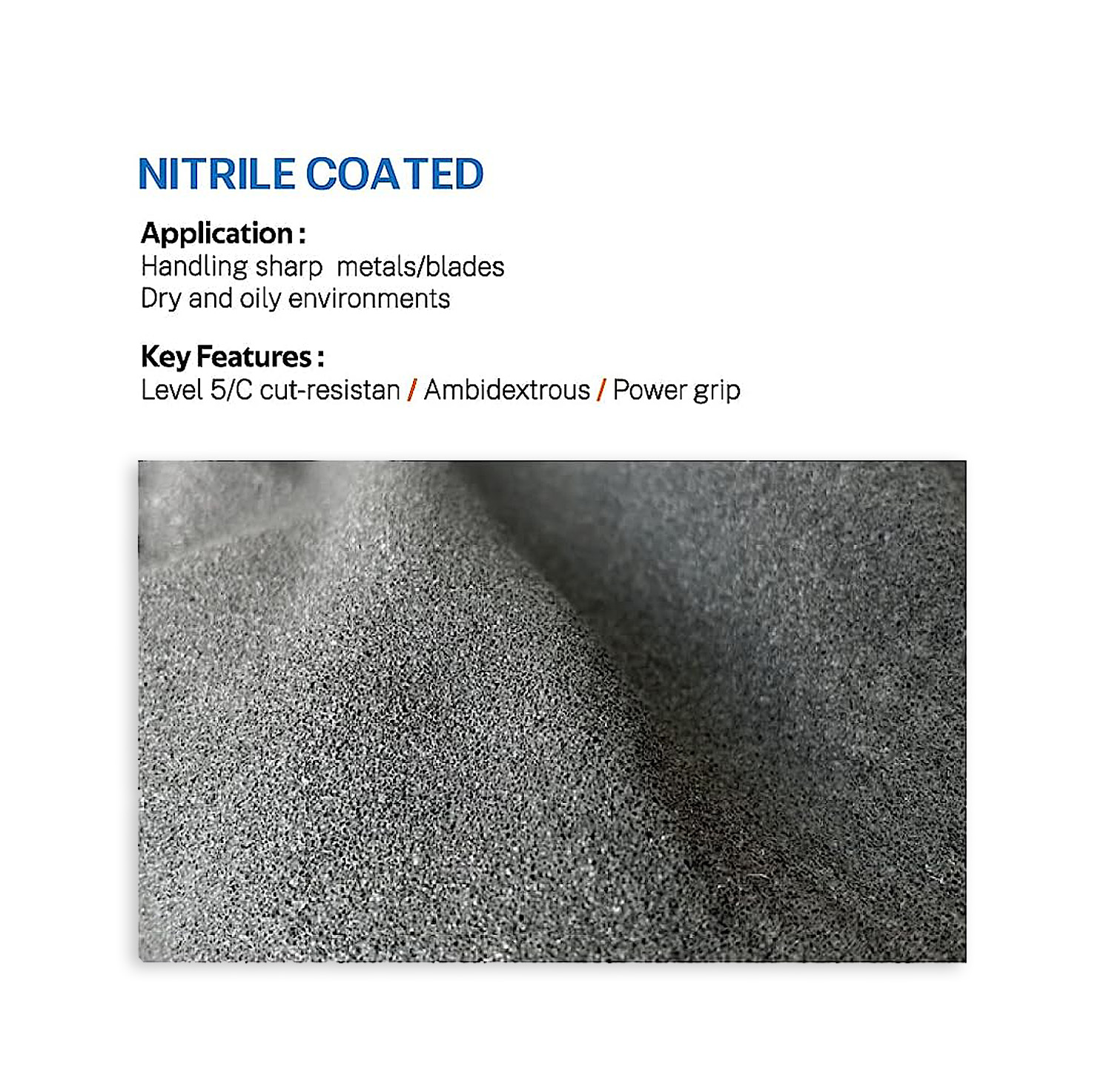 1/3Pair, Level 5Cut-Resistant  - Nitrile Mechanic Glove recensione e prezzo