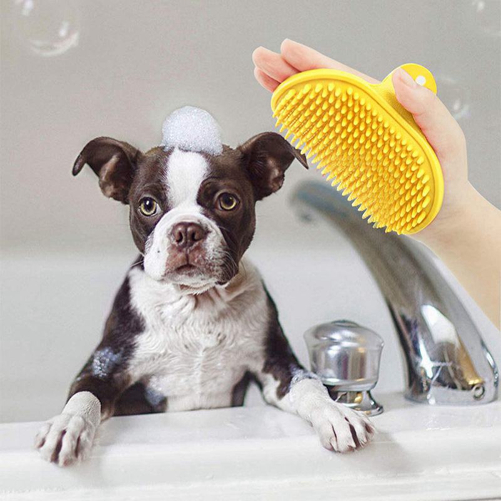 Pet Cleaning Brush Dog Cats Ba - Rubber Glove Cleaning recensione e prezzo