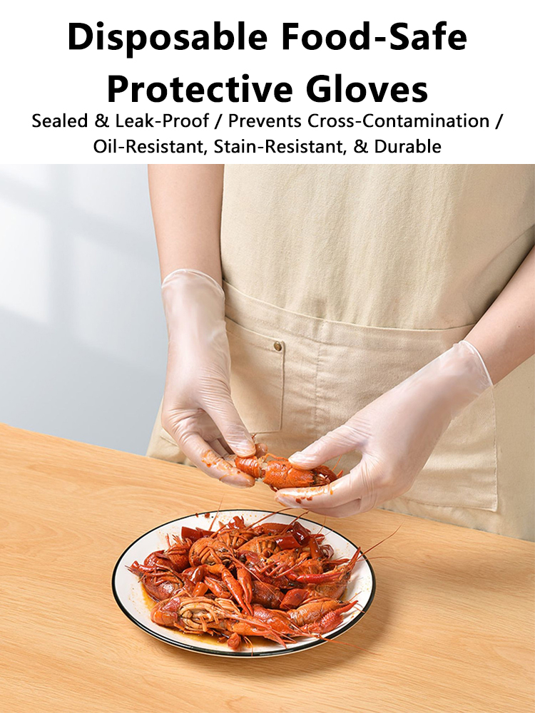 100PCS Acid Work Safety Dispos - Rubber Glove Cleaning recensione e prezzo