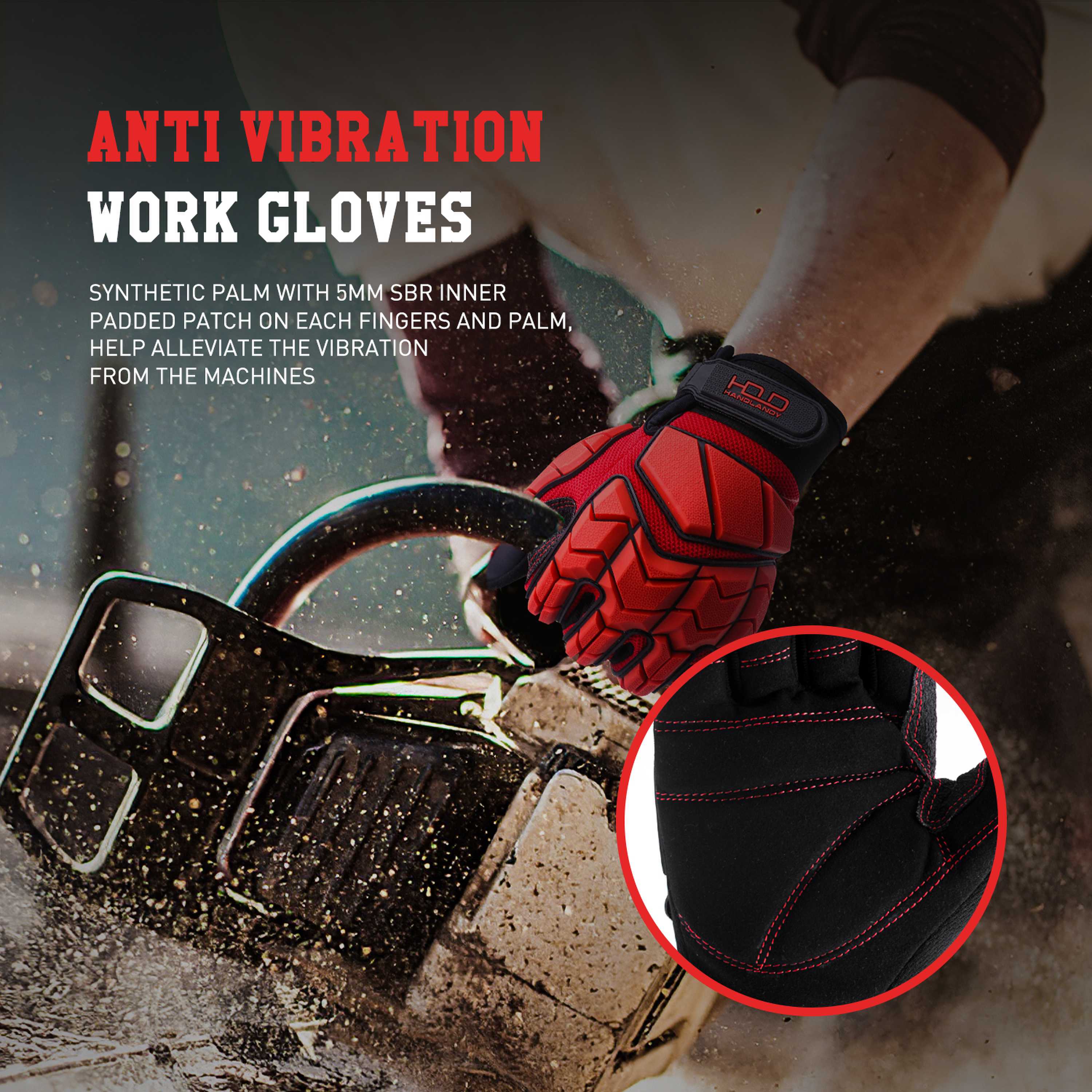 HANDLANDY Anti Vibration Work  - Work Glove Impact recensione e prezzo