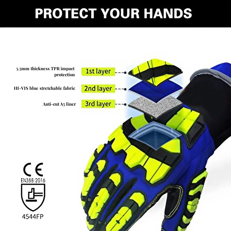 XYEHS ANSI CUT A5 Rescue Extri - Work Glove Impact recensione e prezzo