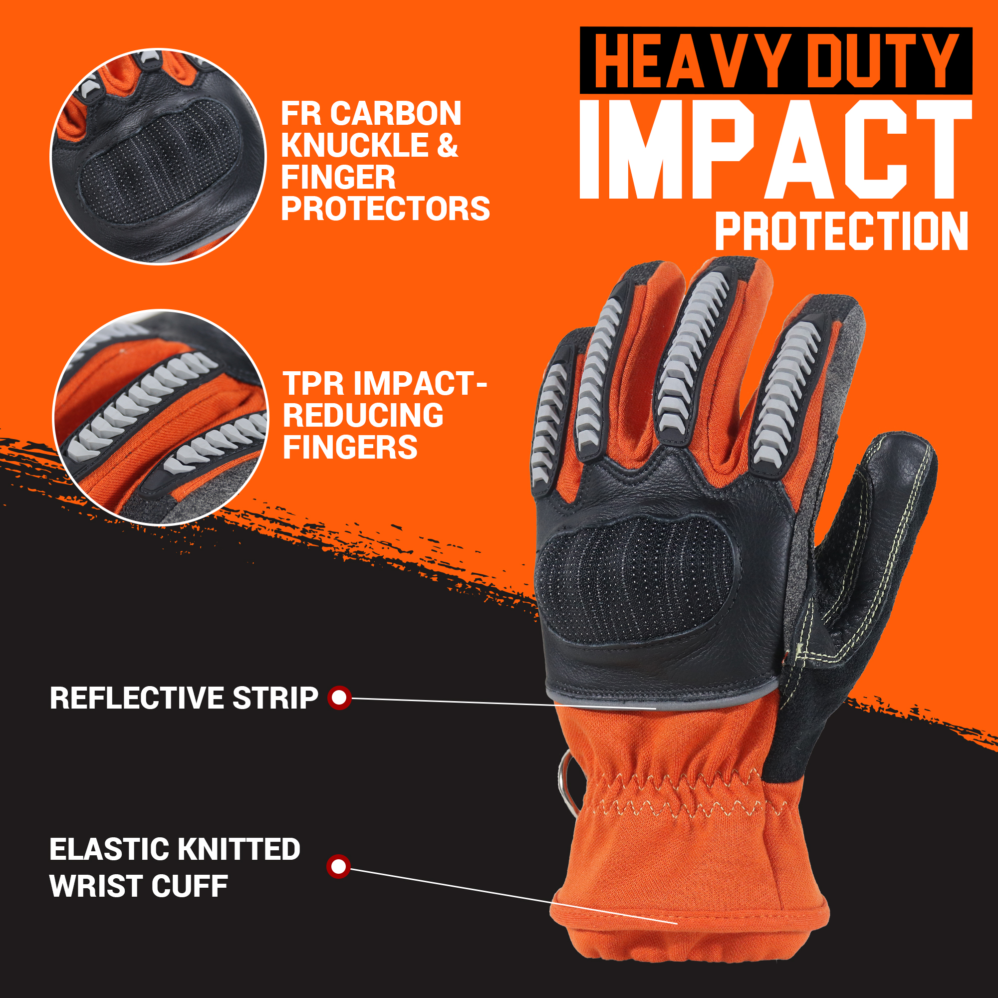 HANDLANDY fireproofing synthet - Work Glove Impact recensione e prezzo