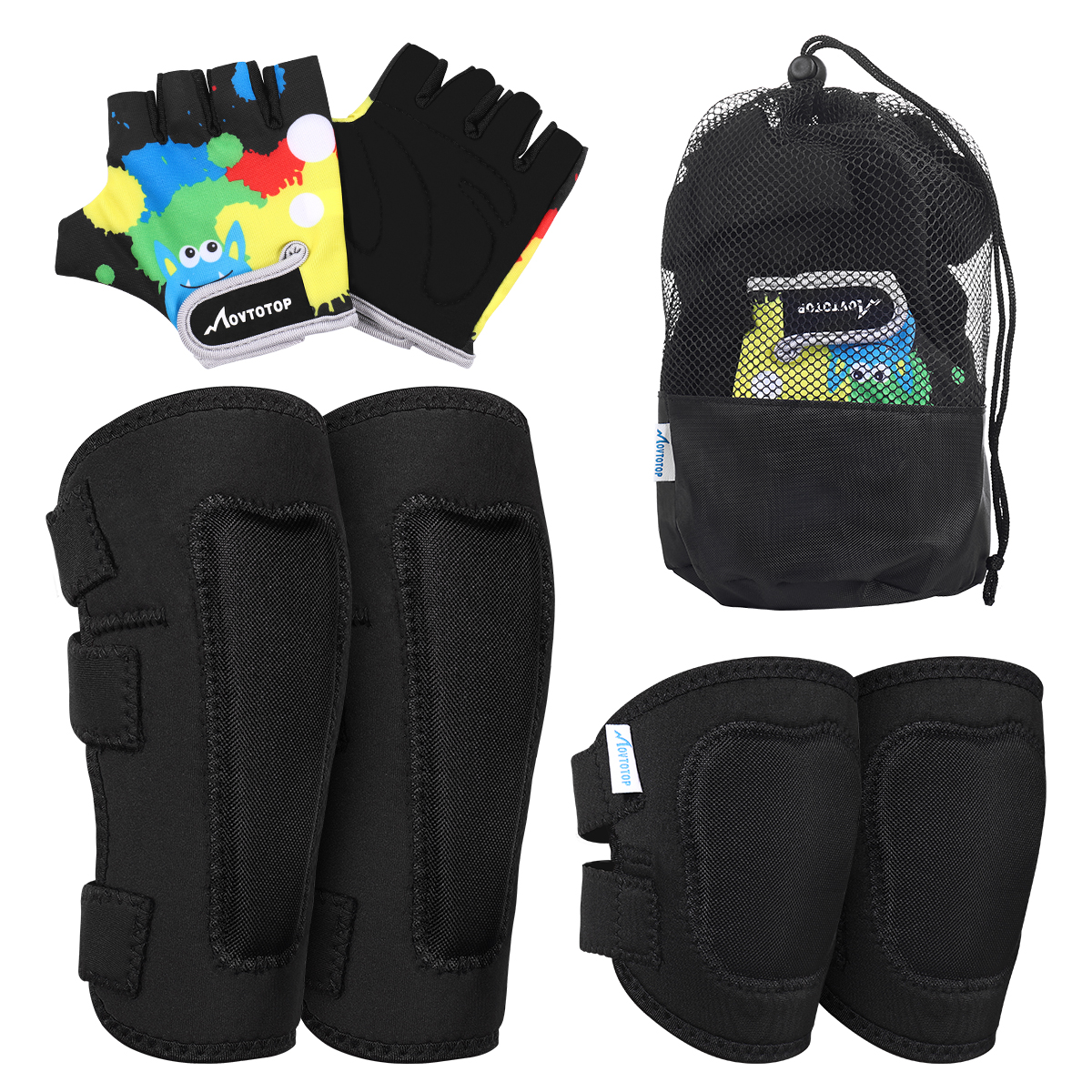 MOVTOTOP Protective Gear Set K - Cycling Glove Padded recensione e prezzo