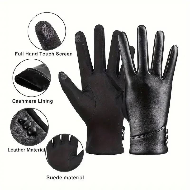 Women Gloves Touch Screen Wool - Wool Glove Lined recensione e prezzo