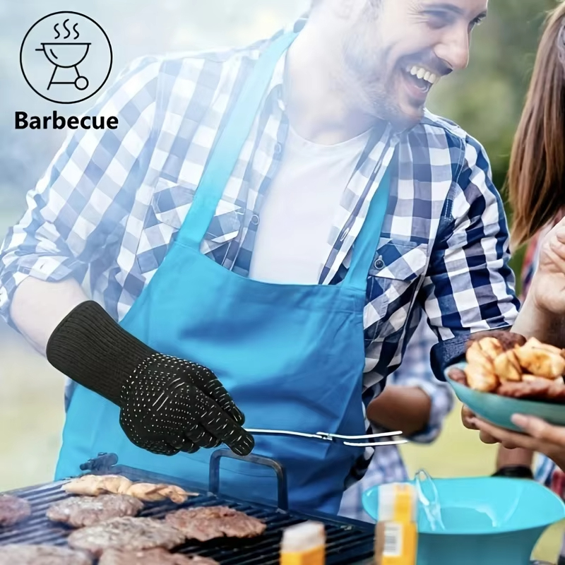 One Piece BBQ Gloves High Temp - Oven Mitt Silicone recensione e prezzo