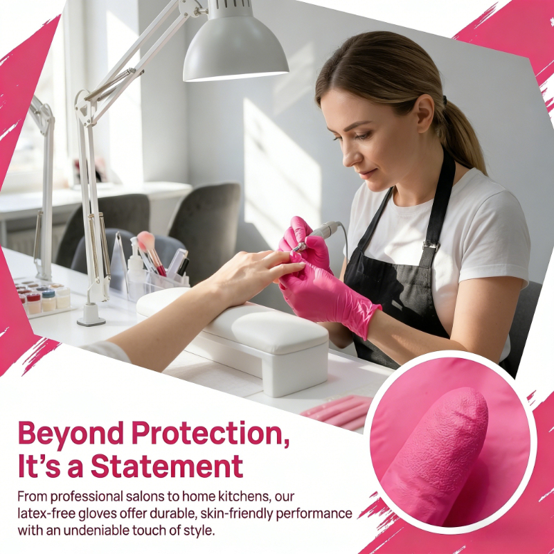 10-100PCS Pink Nitrile Disposa - Nitrile Mechanic Glove recensione e prezzo