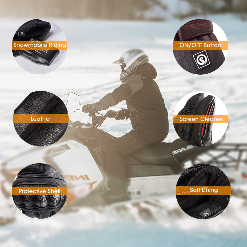 Snow Deer Winter Electric Heat - Ski Glove Waterproof recensione e prezzo