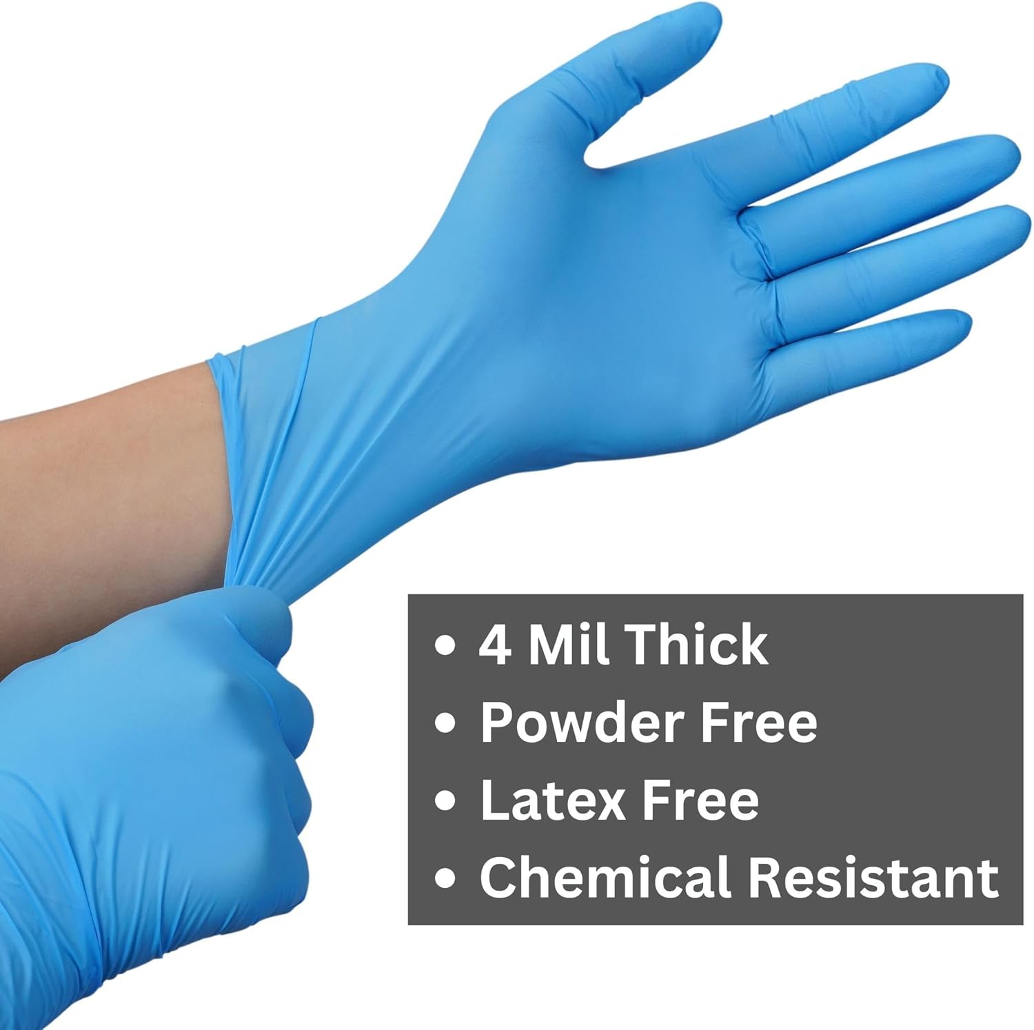 4 Mil Nitrile Exam Gloves, Lat - Exam Glove Nitrile recensione e prezzo