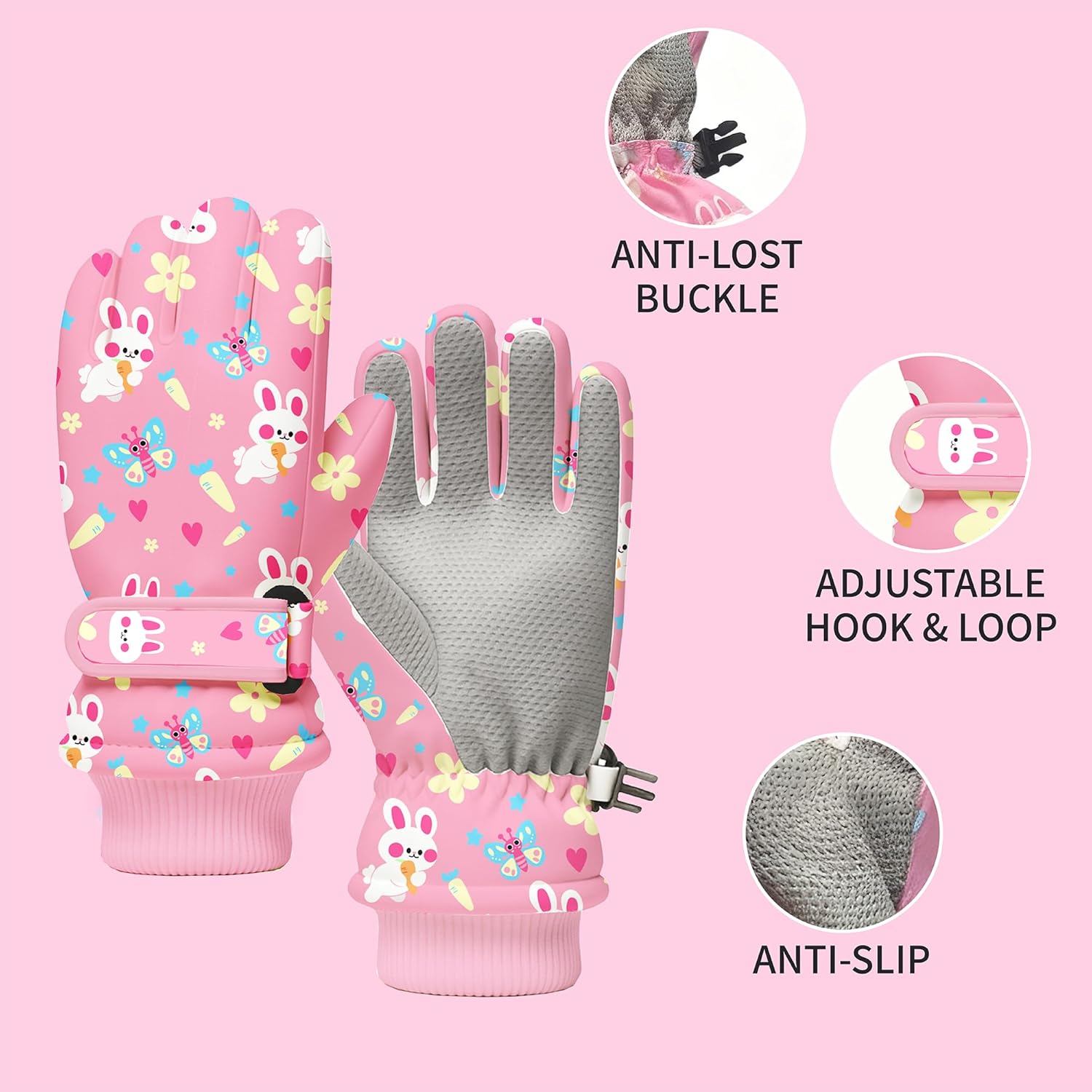 Kids Winter Snow Gloves, Water - Winter Glove Insulated recensione e prezzo