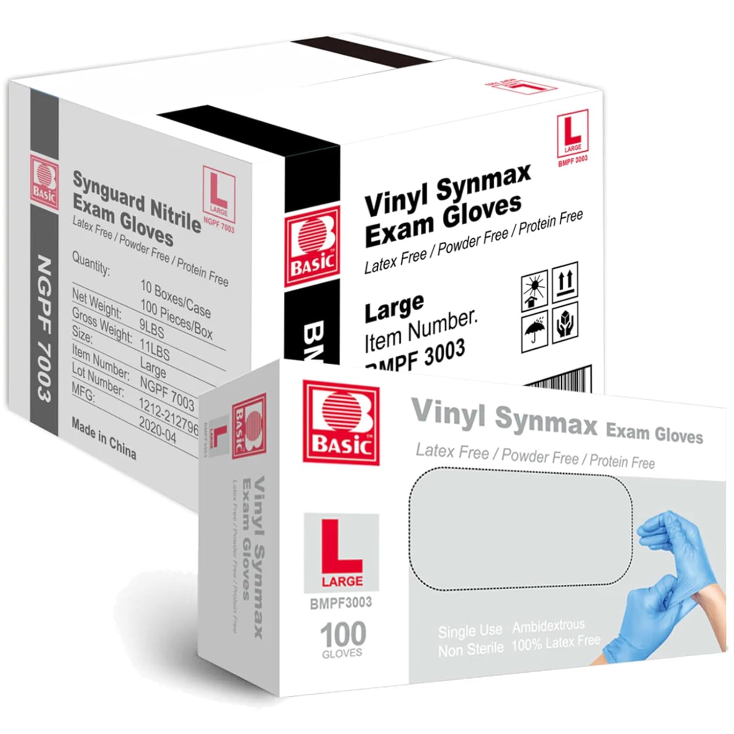 Vinyl Exam Gloves Latex-Free P - Exam Glove Nitrile recensione e prezzo