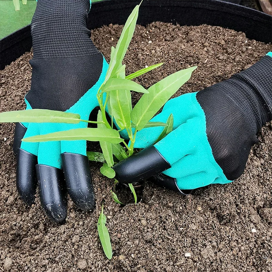 1Pair Gardening Gloves with Cl - Gardening Glove Waterproof recensione e prezzo
