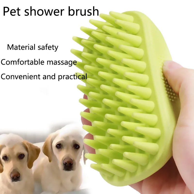 Pet Bath Brush Rubber Comb Hai - Rubber Glove Cleaning recensione e prezzo