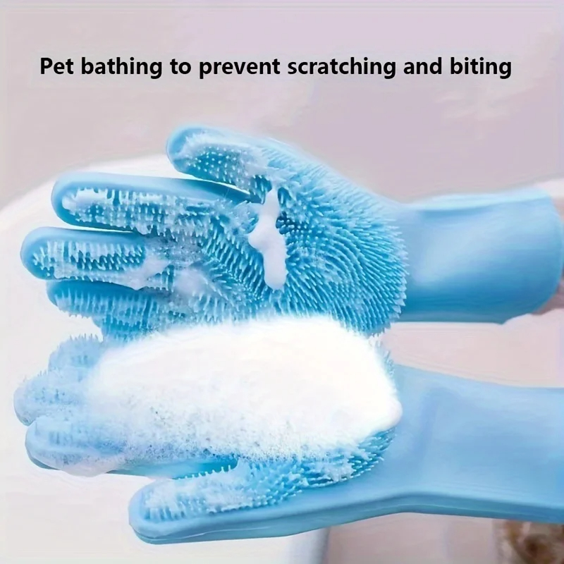 Pet Grooming Cleaning Gloves D - Dish Glove Rubber recensione e prezzo