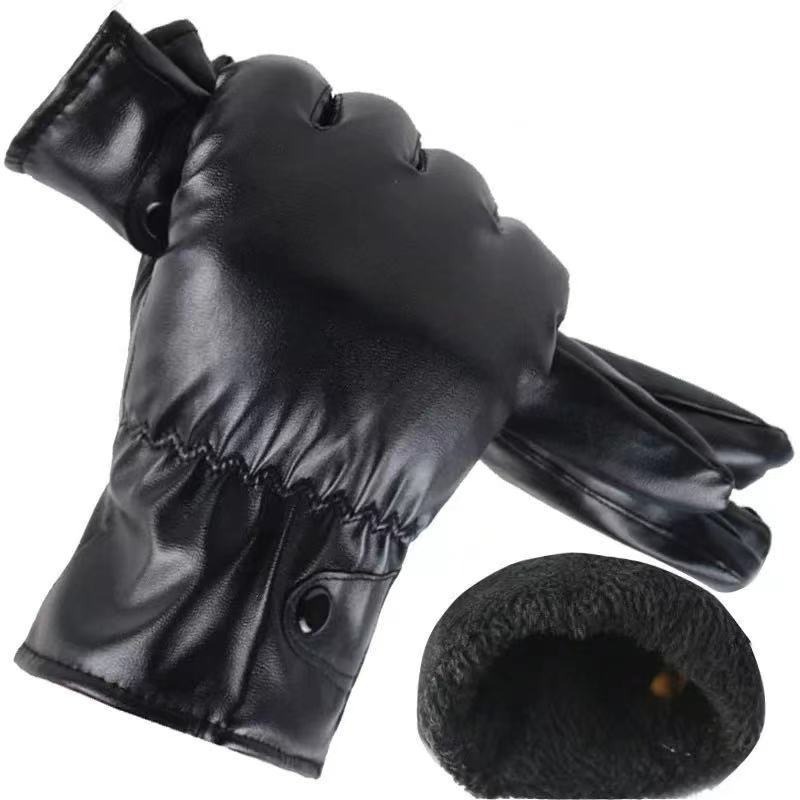 Winter Fashion Black PU Leathe - Leather Driving Glove recensione e prezzo