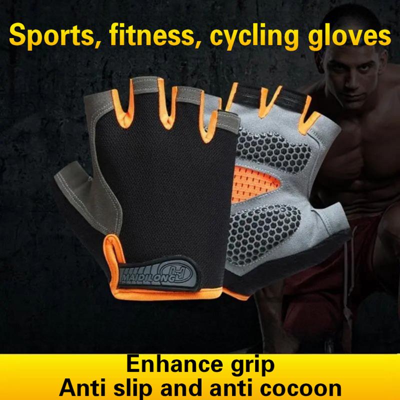 Half Finger Cycling Gloves Men - Cycling Glove Padded recensione e prezzo