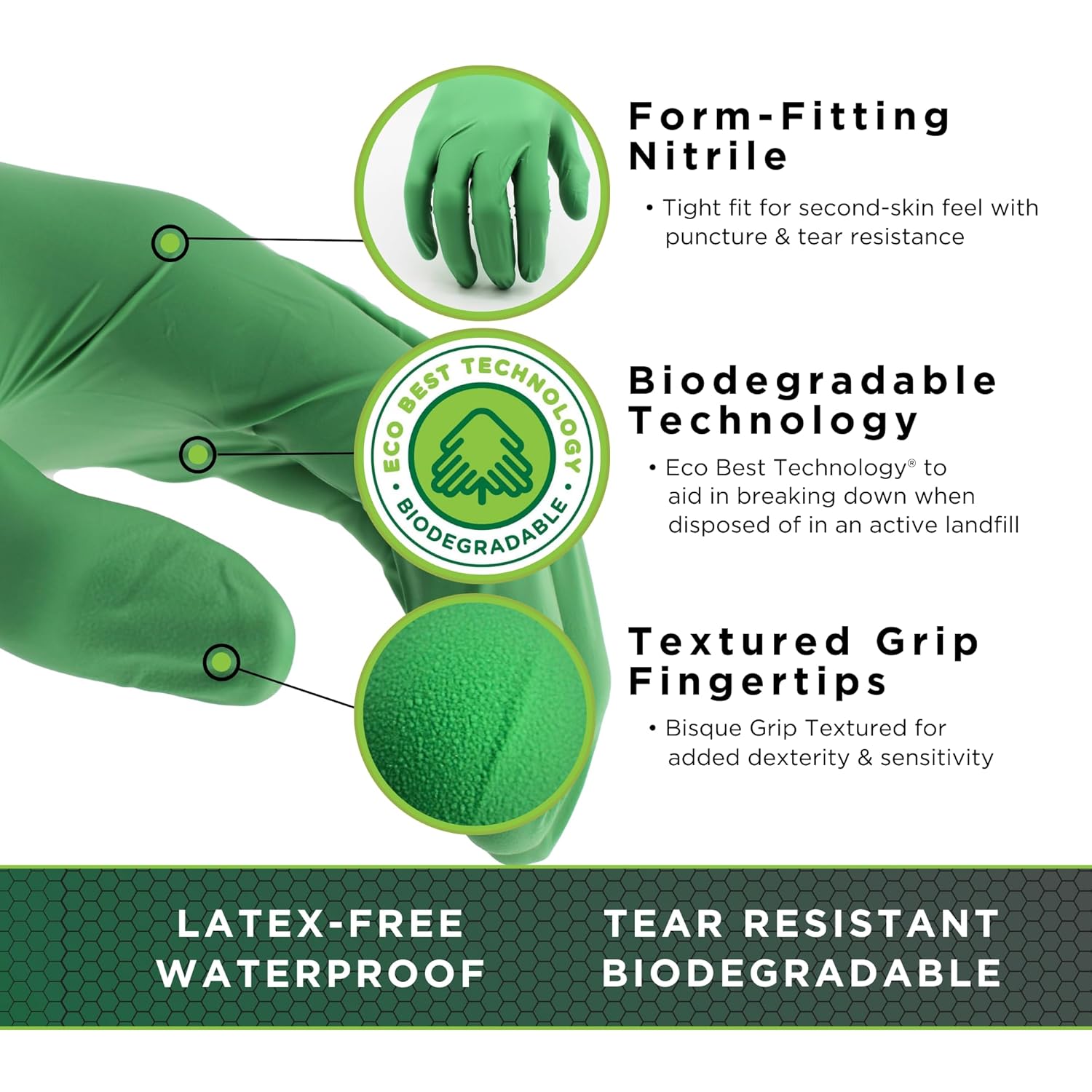 Eco-Friendly Nitrile Disposabl - Latex Disposable Glove recensione e prezzo