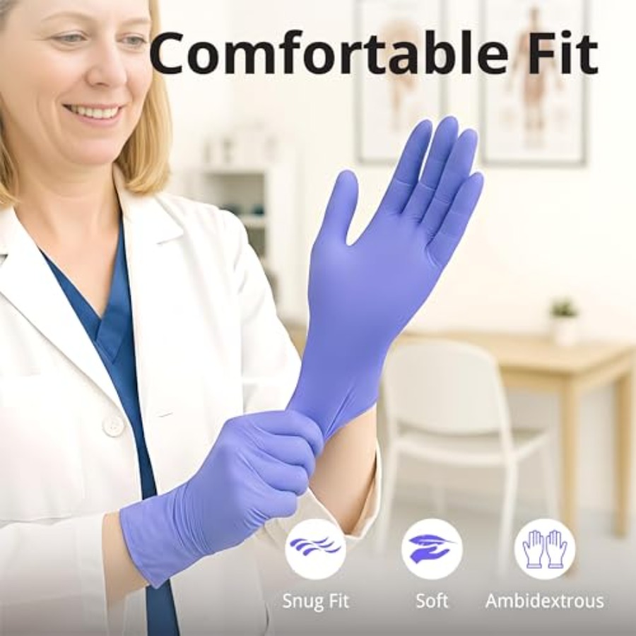 SwiftGrip Disposable Nitrile E - Exam Glove Nitrile recensione e prezzo