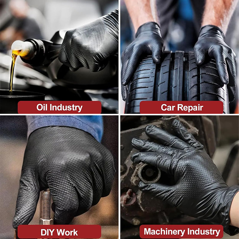 Extra Thick 8 Mil  Heavy Duty  - Nitrile Mechanic Glove recensione e prezzo