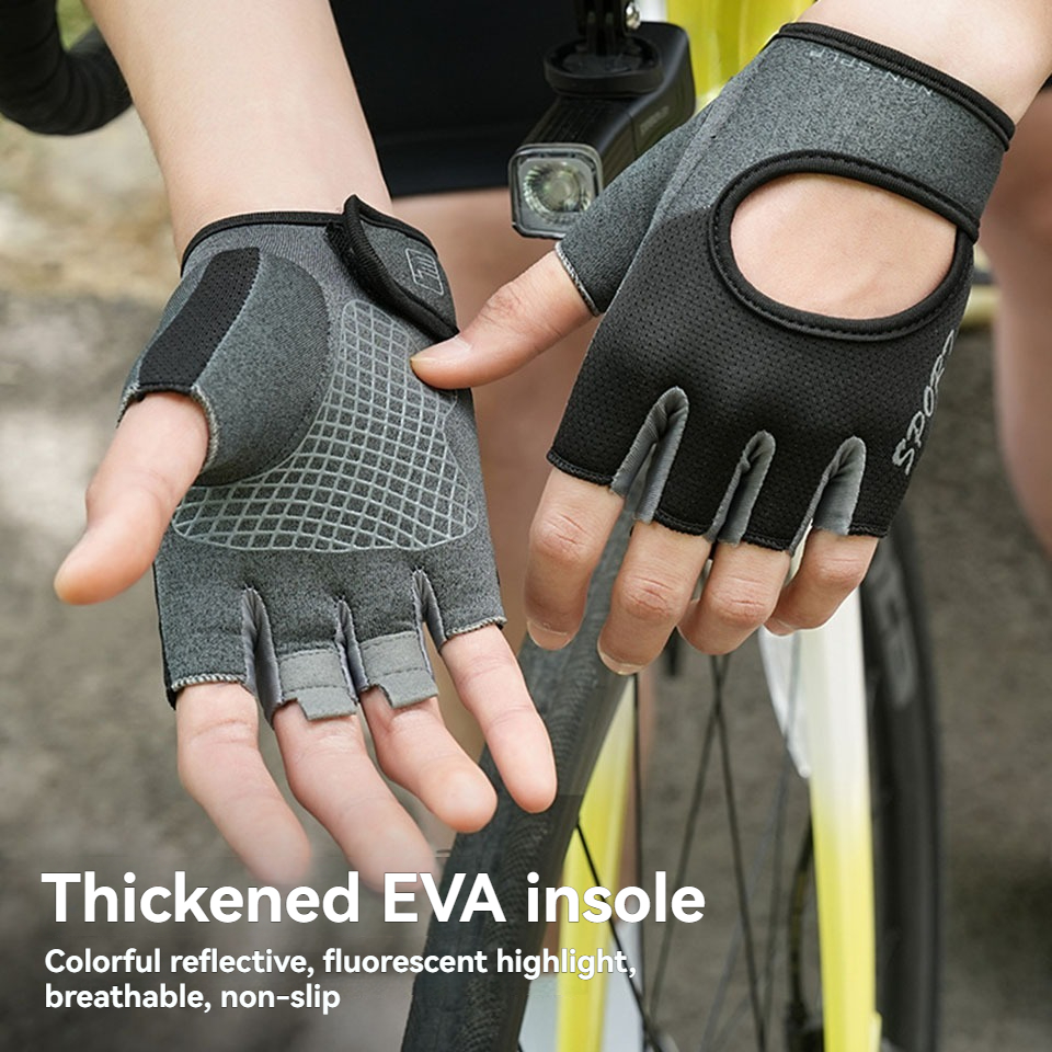 Cycling Sport Half Finger Glov - Workout Glove Gym recensione e prezzo
