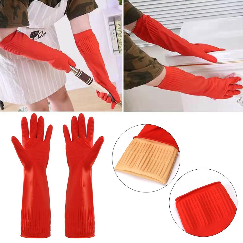 1 Pair Heavy Duty Rubber Glove - Dish Glove Rubber recensione e prezzo
