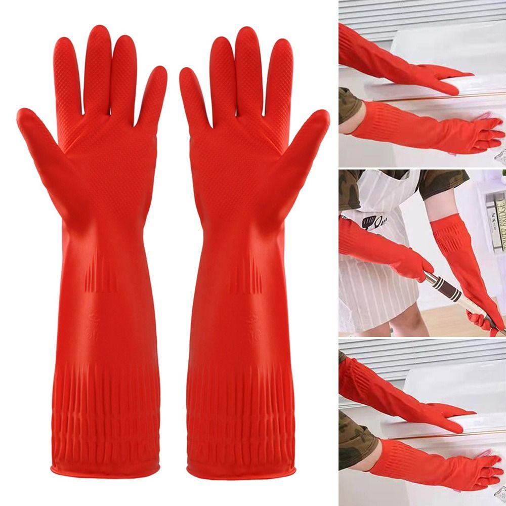 1 Pair Heavy Duty Rubber Glove - Dish Glove Rubber recensione e prezzo