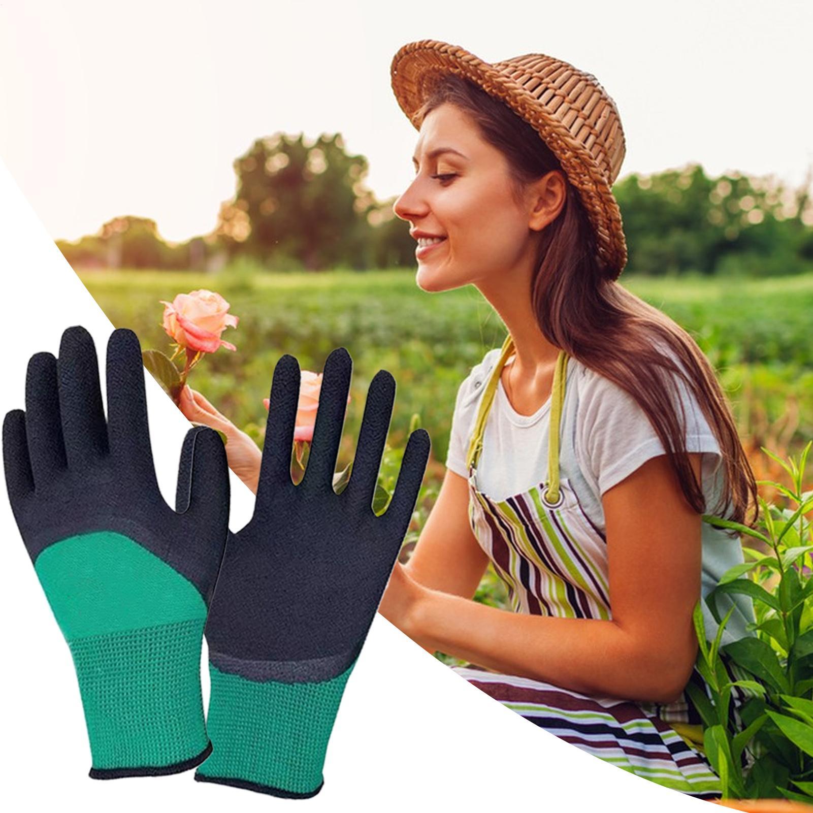 1Pair of Gardening Gloves Rubb - Gardening Glove Waterproof recensione e prezzo