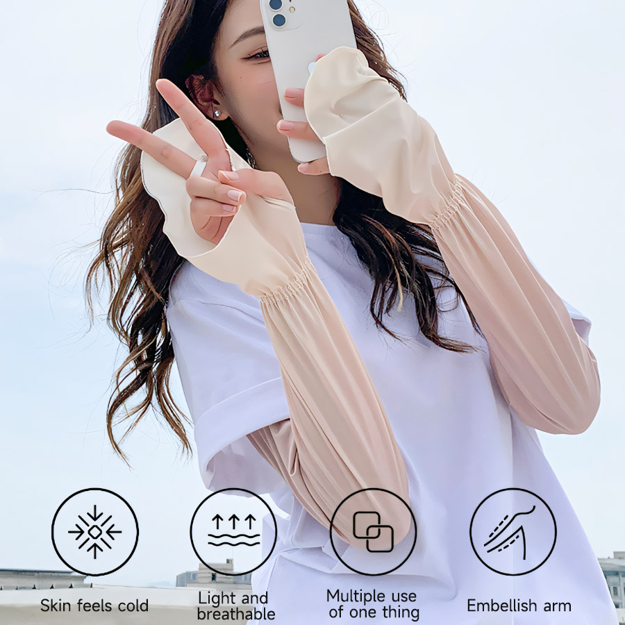 Driving Fingerless Sun Sleeves - Fingerless Glove Knit recensione e prezzo