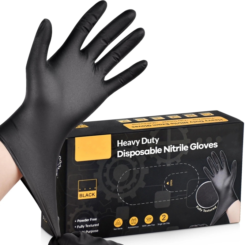 20PCS Black Disposable Nitrile - Nitrile Mechanic Glove recensione e prezzo