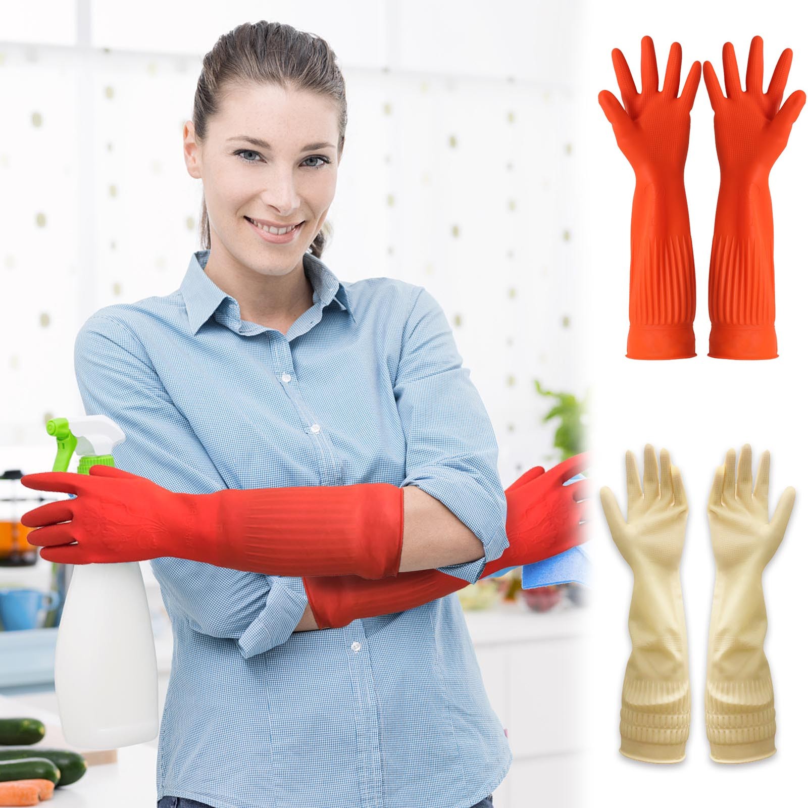 1pair Flexible Comfortable Rub - Dish Glove Rubber recensione e prezzo